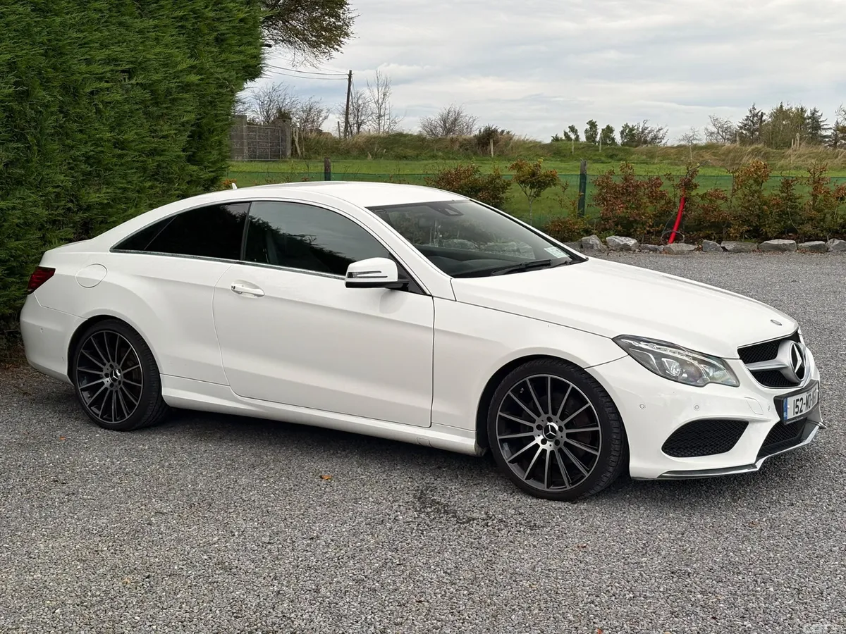 Mercedes-Benz E-Class Coupe, Diesel, 2015, White