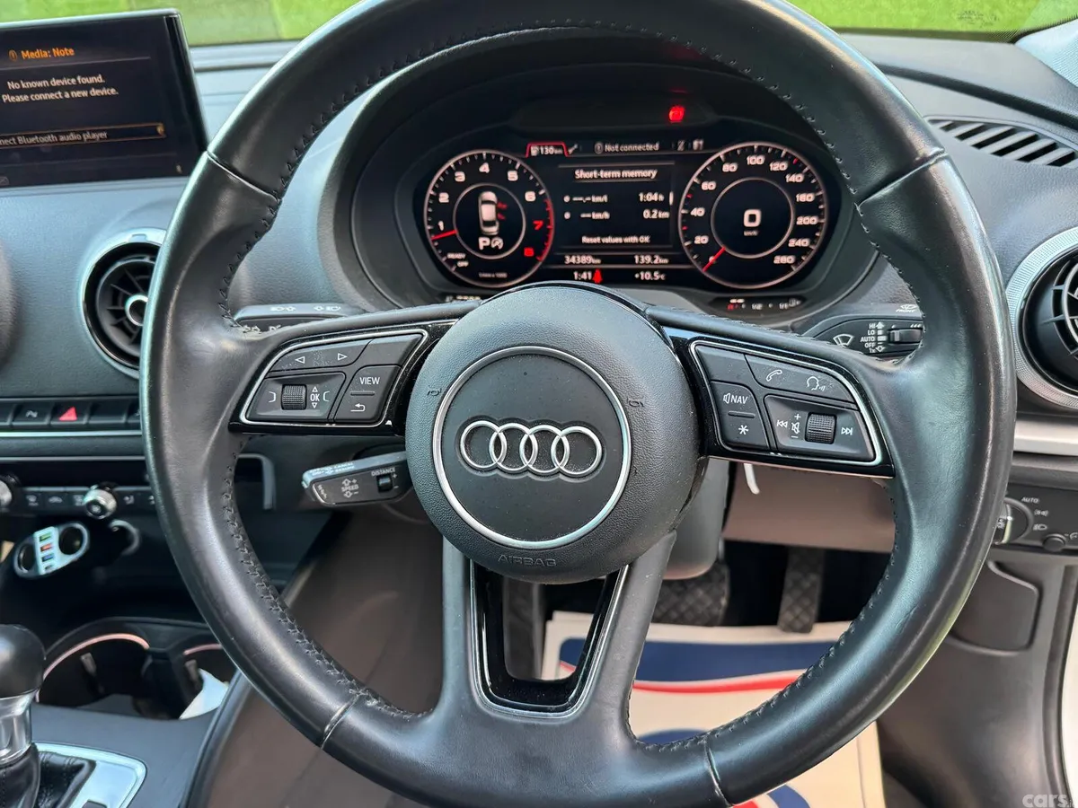 Audi A3 Saloon, Petrol, 2017, White