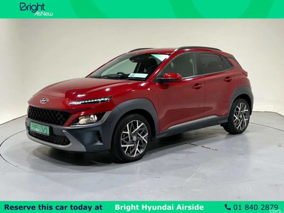 Hyundai KONA MPV, Petrol Hybrid, 2022, Red
