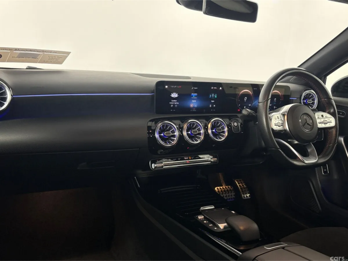 Mercedes-Benz A-Class Saloon, Petrol Plug-in Hybrid, 2022, Red