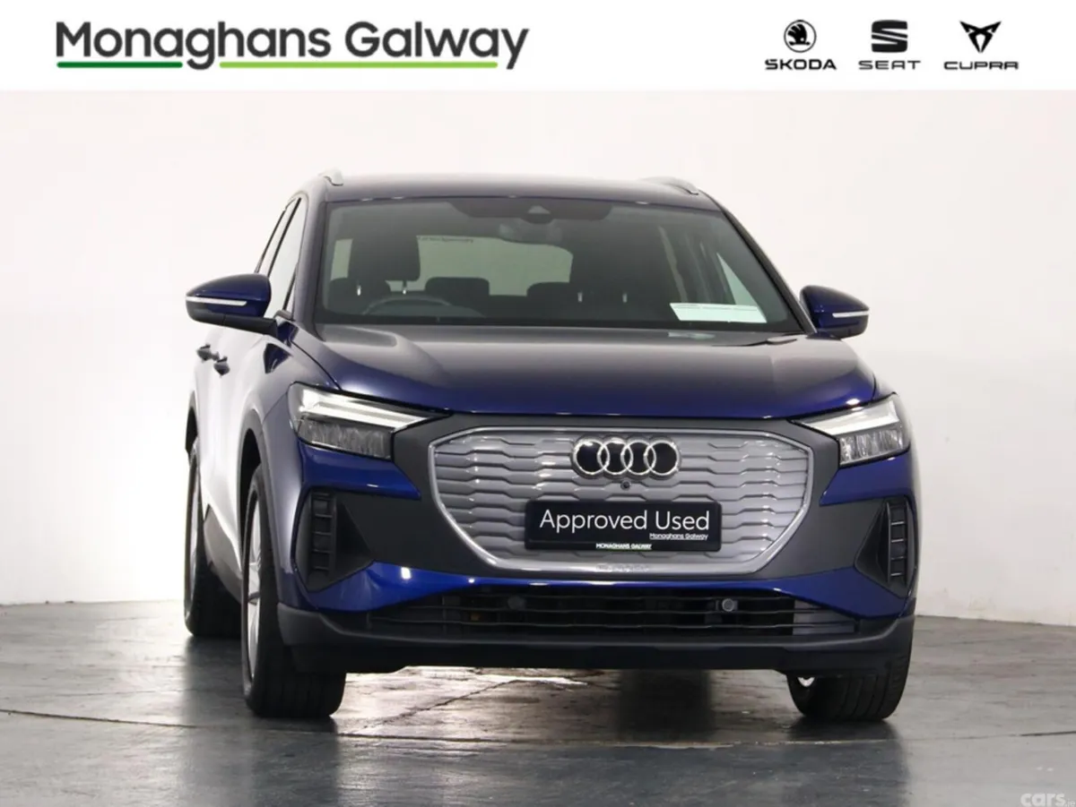 Audi Q4 e-tron SUV, Electric, 2023, Blue
