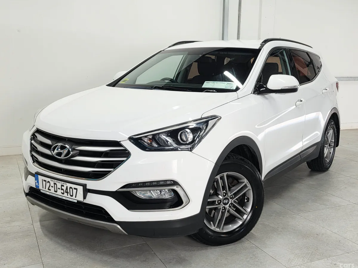 Hyundai Santa Fe SUV, Diesel, 2017, White