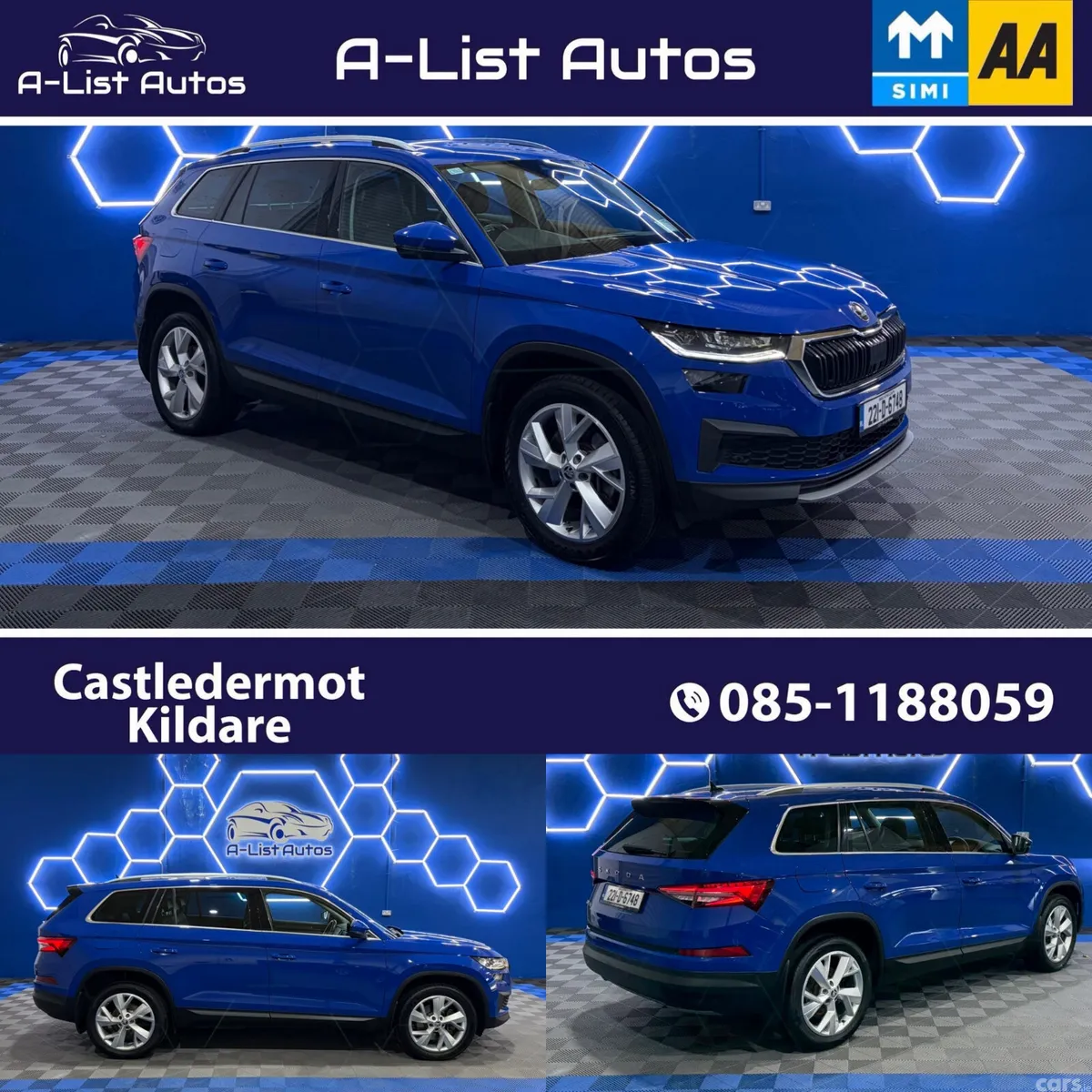 Skoda Kodiaq SUV, Diesel, 2022, Blue