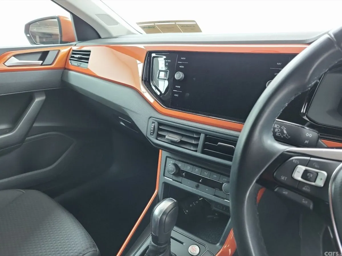 Volkswagen Polo Hatchback, Petrol, 2022, Orange