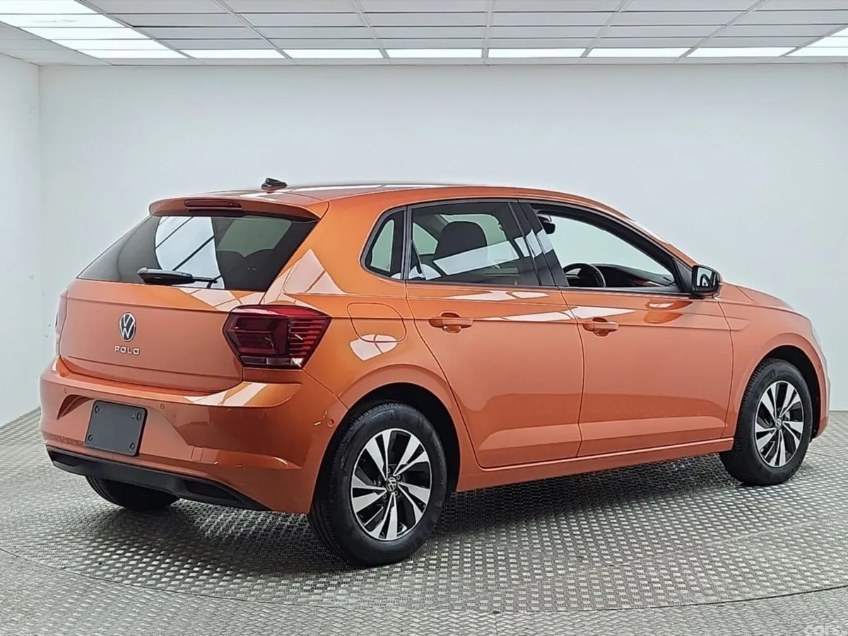 Volkswagen Polo Hatchback, Petrol, 2022, Orange