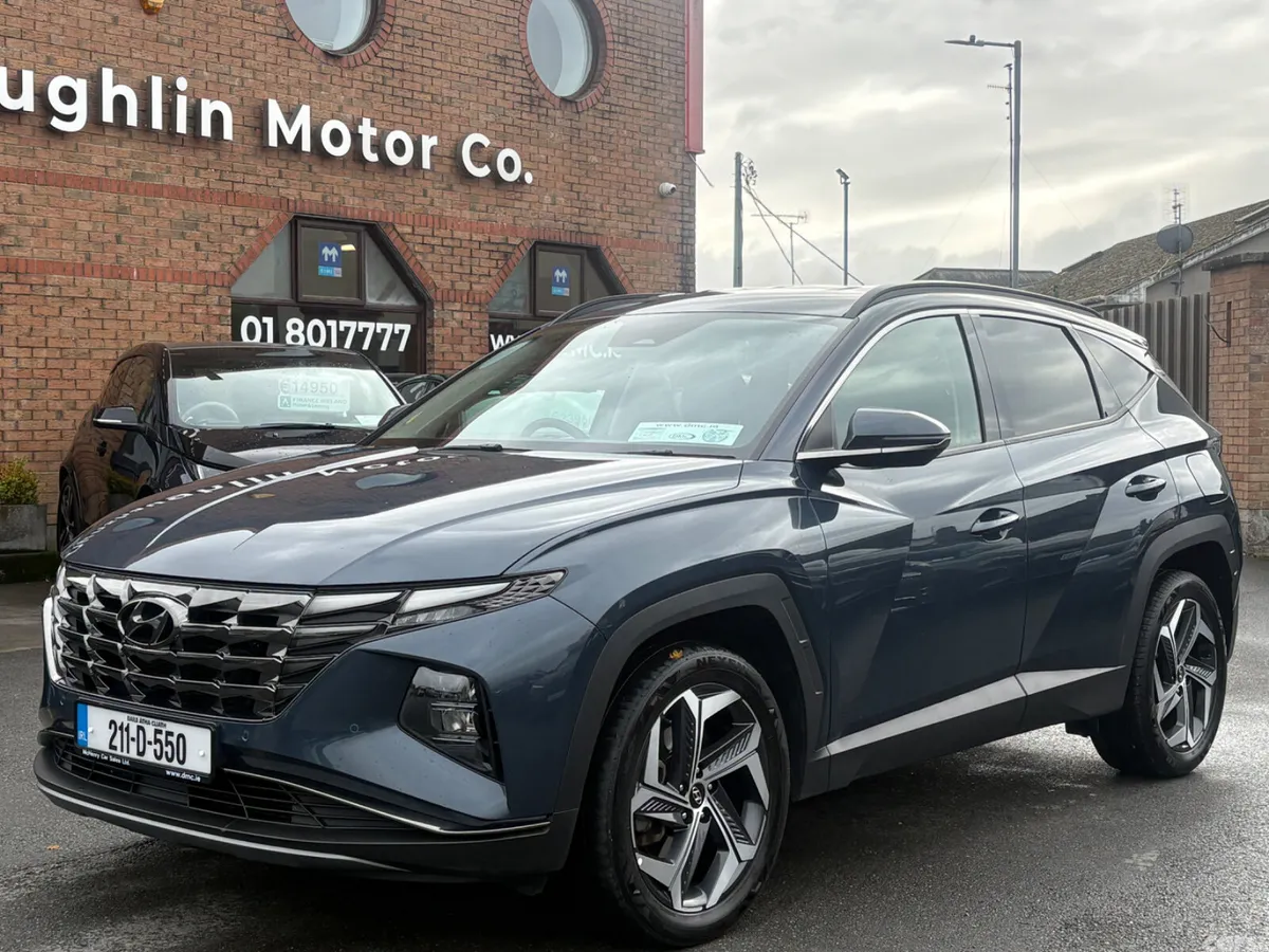 Hyundai Tucson SUV, Petrol Hybrid, 2021, Blue