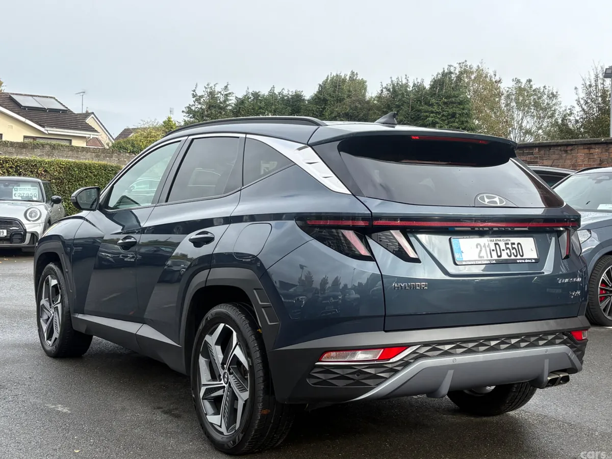 Hyundai Tucson SUV, Petrol Hybrid, 2021, Blue
