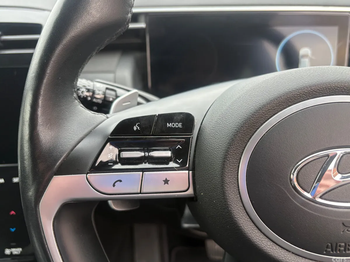 Hyundai Tucson SUV, Petrol Hybrid, 2021, Blue