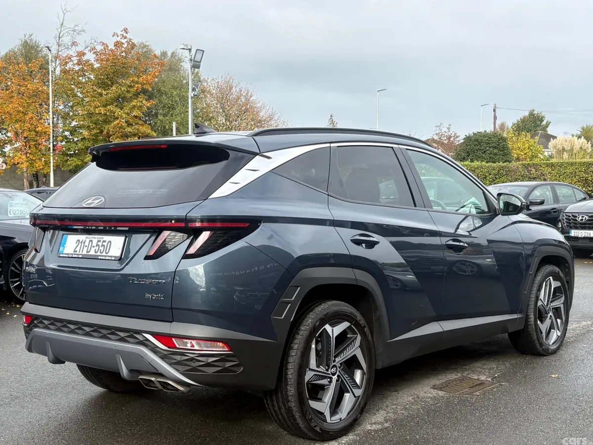 Hyundai Tucson SUV, Petrol Hybrid, 2021, Blue
