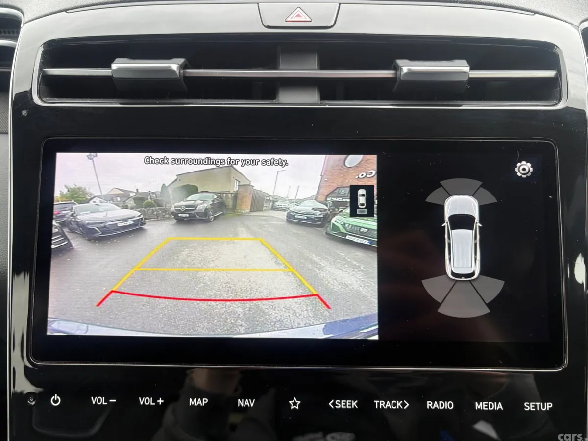 Hyundai Tucson SUV, Petrol Hybrid, 2021, Blue