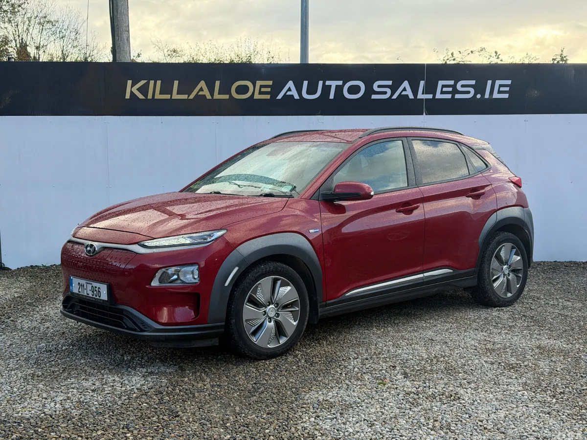 Hyundai KONA MPV, Electric, 2021, Red
