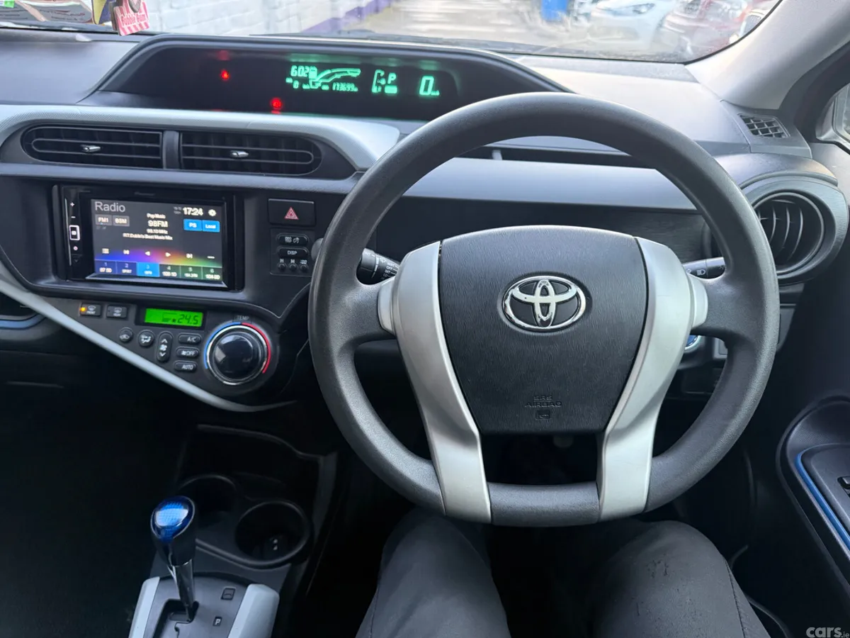 Toyota Aqua Hatchback, Petrol Hybrid, 2013, Red