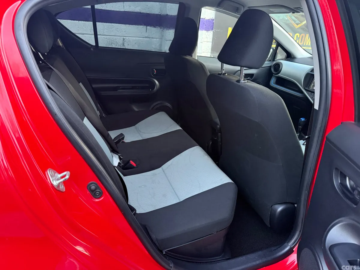 Toyota Aqua Hatchback, Petrol Hybrid, 2013, Red