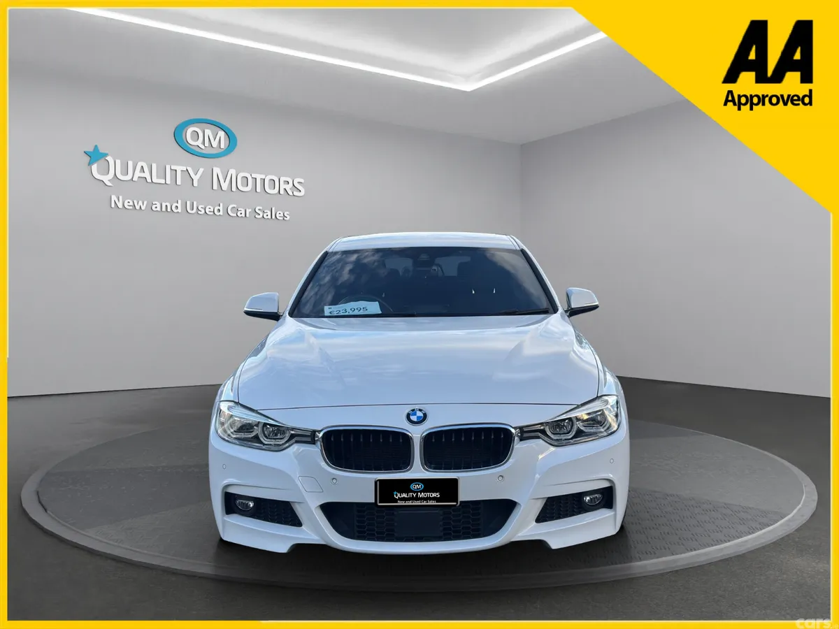 BMW 3-Series Saloon, Petrol, 2018, White
