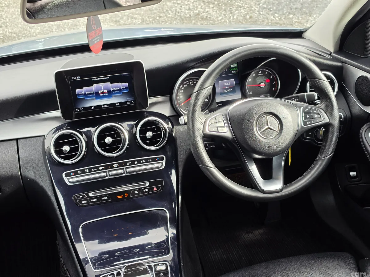 Mercedes-Benz C-Class Estate, Petrol Plug-in Hybrid, 2017, Silver