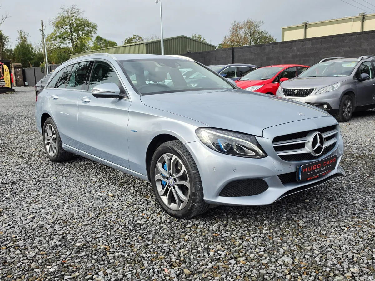 Mercedes-Benz C-Class Estate, Petrol Plug-in Hybrid, 2017, Silver