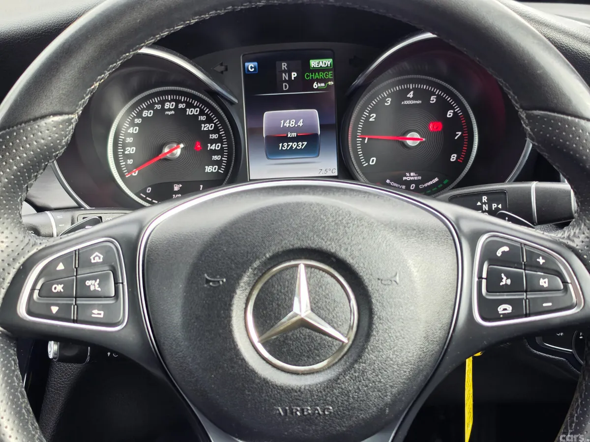 Mercedes-Benz C-Class Estate, Petrol Plug-in Hybrid, 2017, Silver