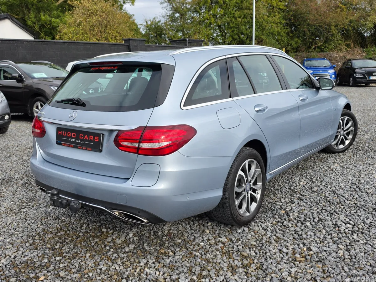Mercedes-Benz C-Class Estate, Petrol Plug-in Hybrid, 2017, Silver