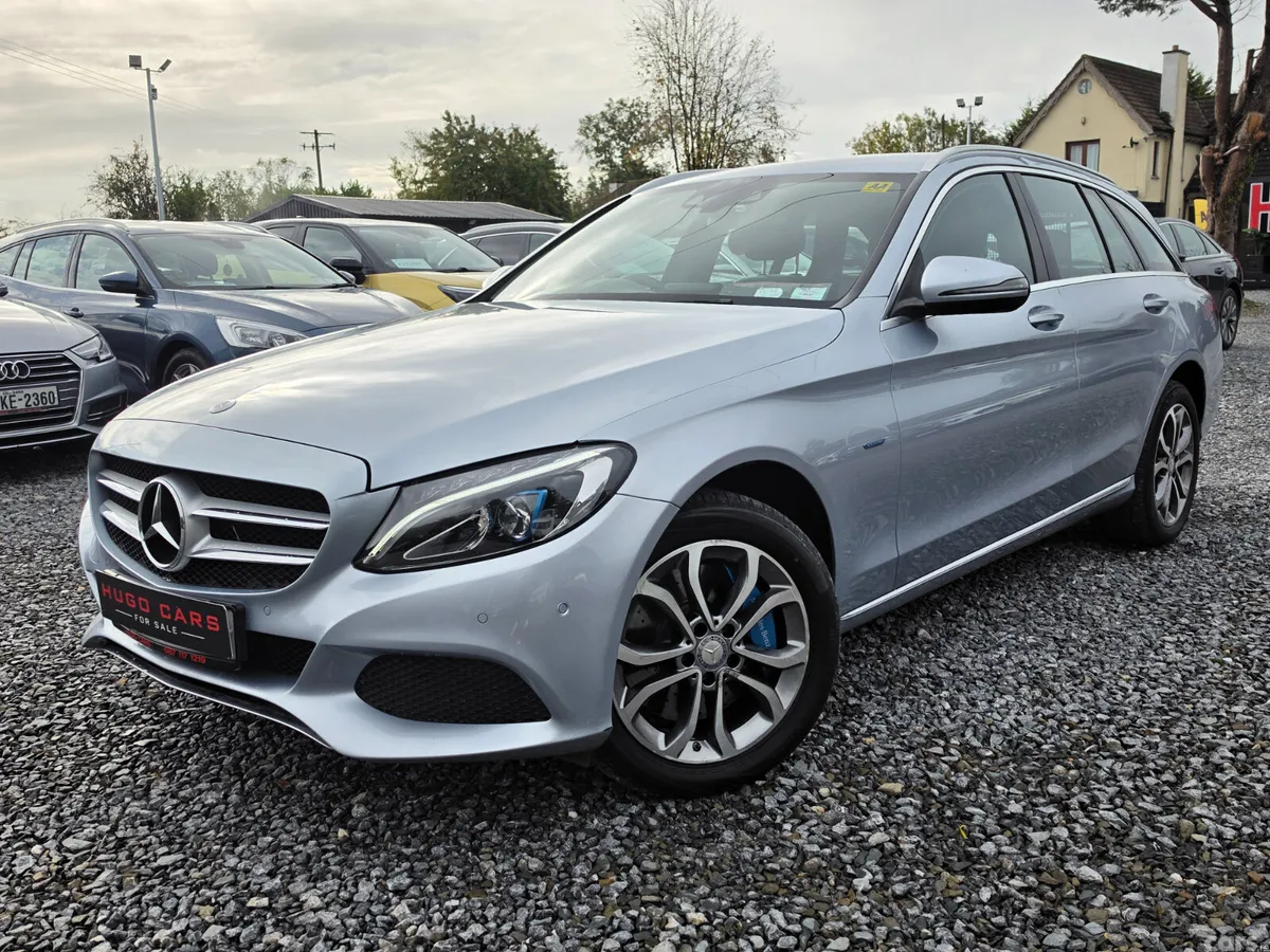 Mercedes-Benz C-Class Estate, Petrol Plug-in Hybrid, 2017, Silver