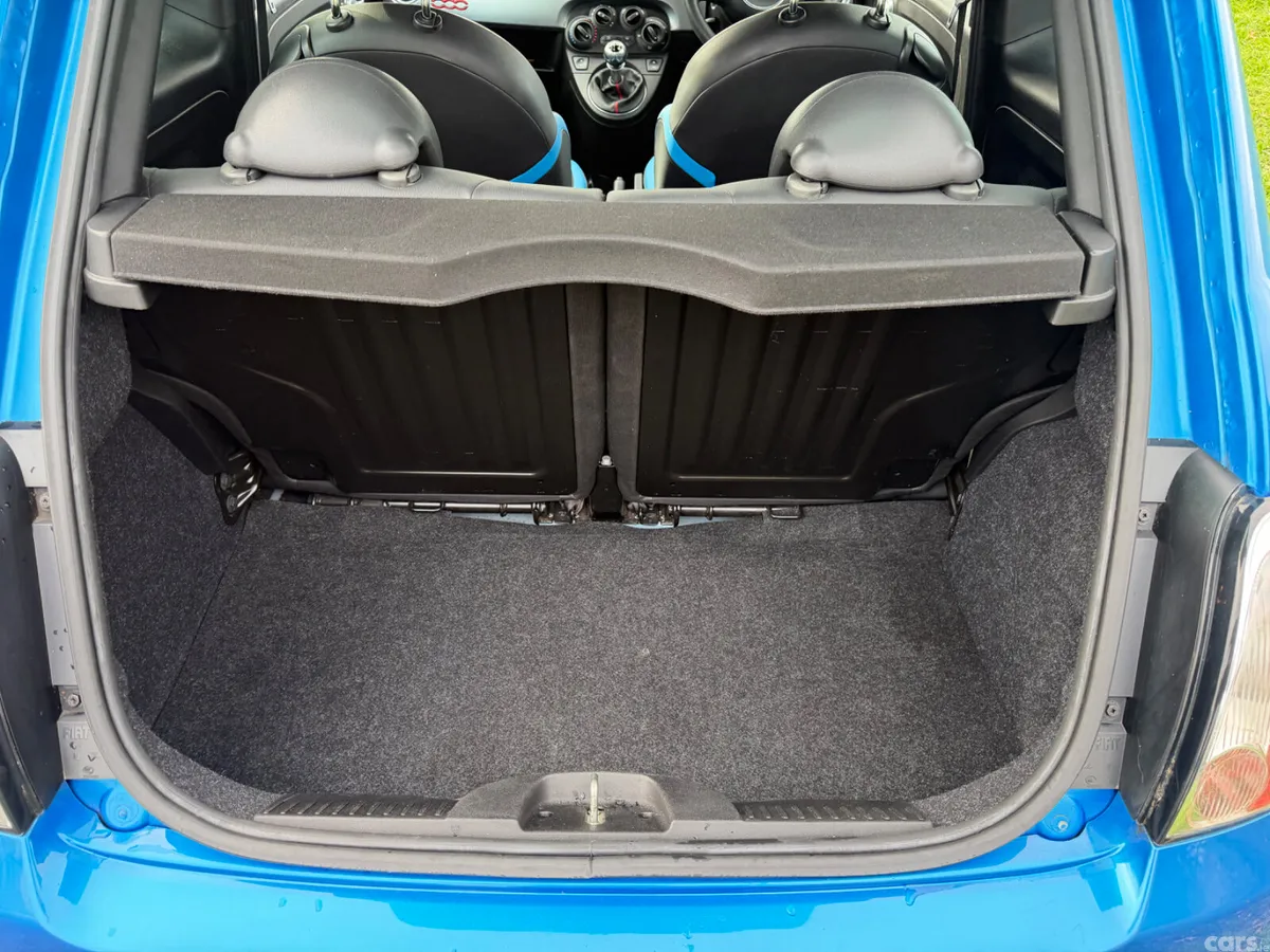 Fiat 500 Hatchback, Petrol, 2015, Blue