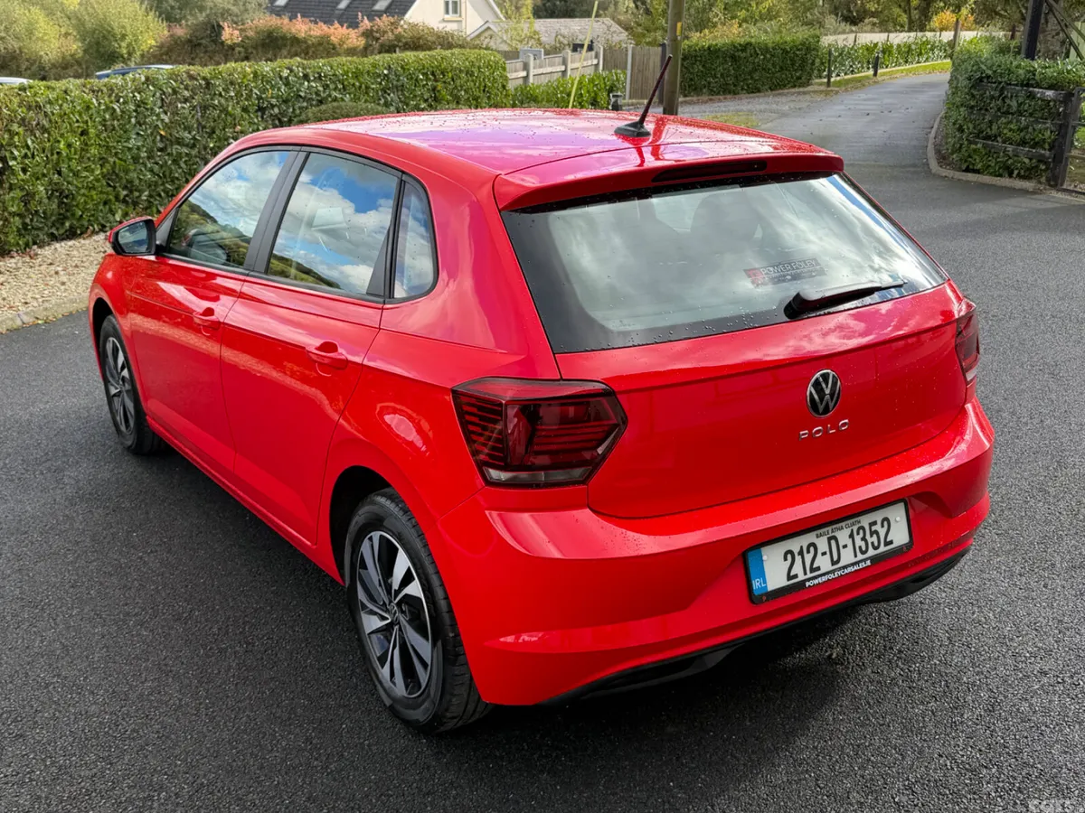 Volkswagen Polo Hatchback, Petrol, 2021, Red