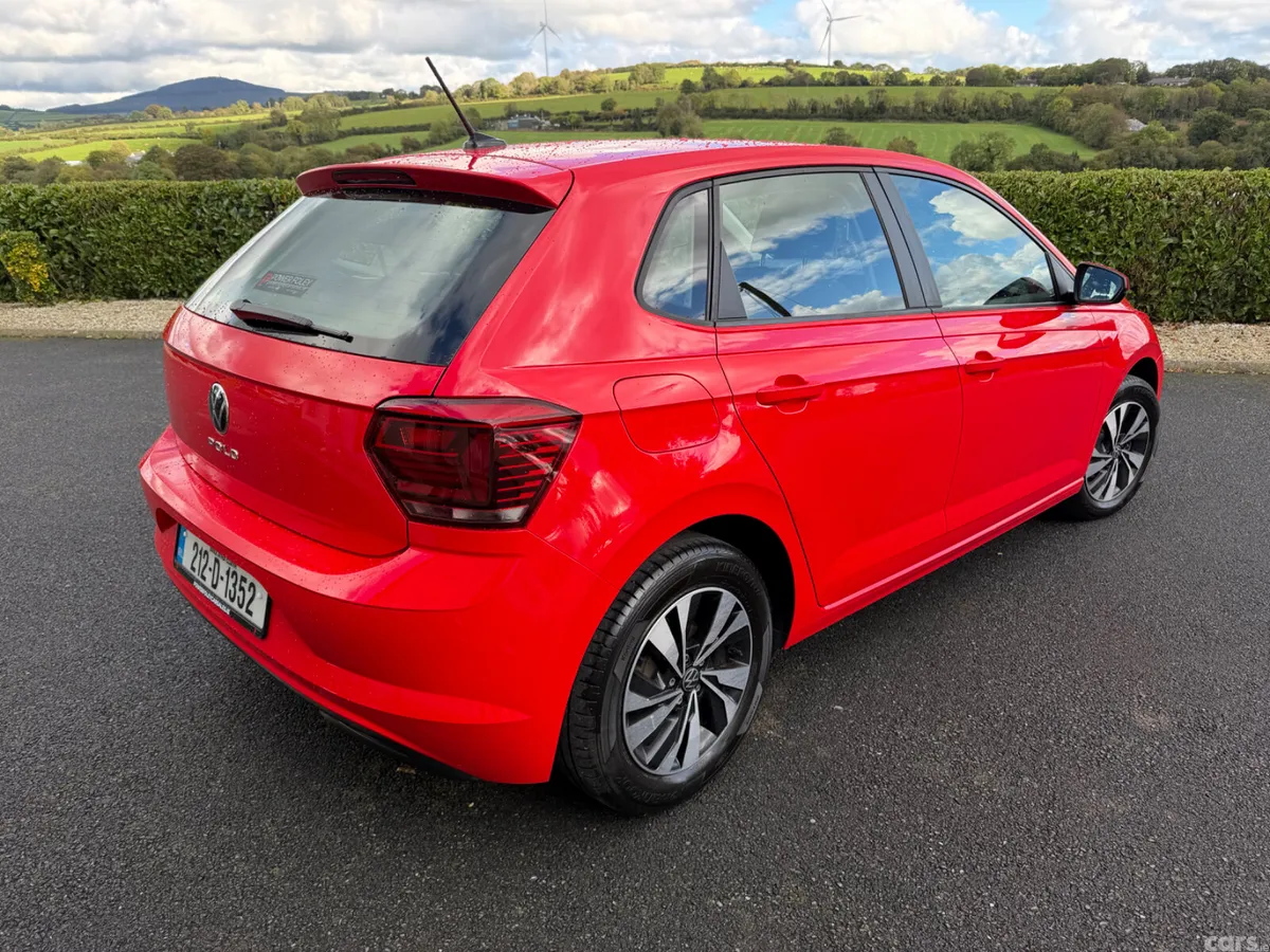 Volkswagen Polo Hatchback, Petrol, 2021, Red