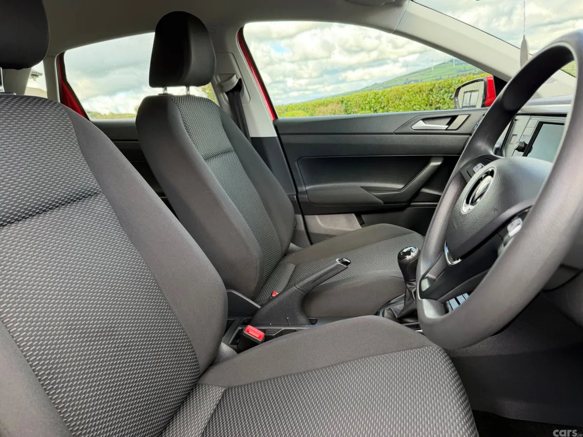Volkswagen Polo Hatchback, Petrol, 2021, Red