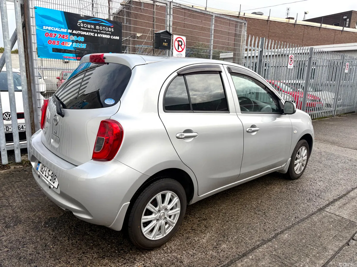 Nissan March Hatchback, Petrol, 2018, Silver