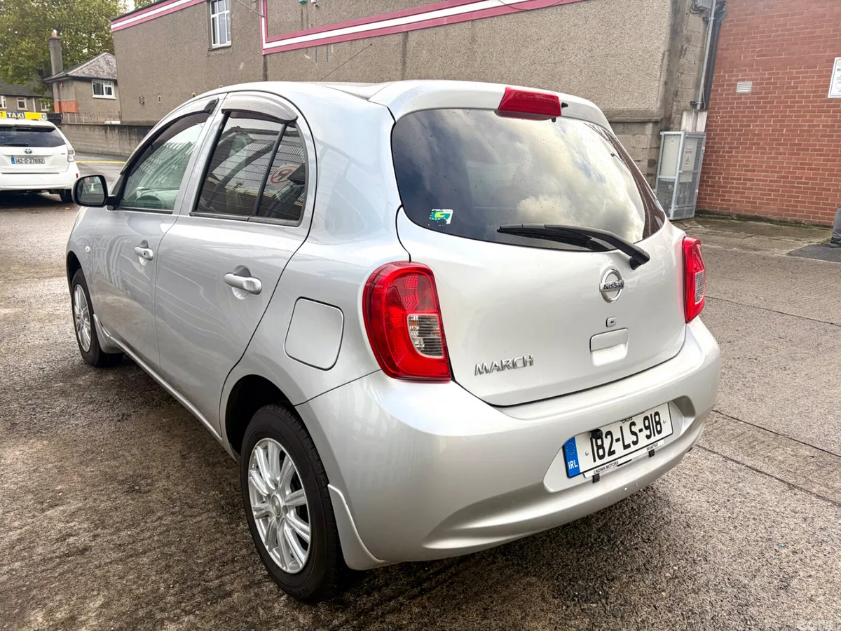 Nissan March Hatchback, Petrol, 2018, Silver