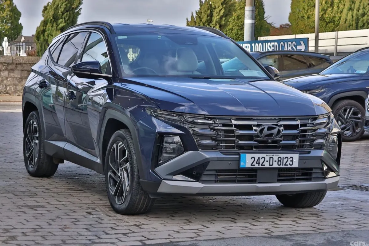 Hyundai Tucson SUV, Petrol Hybrid, 2024, Blue