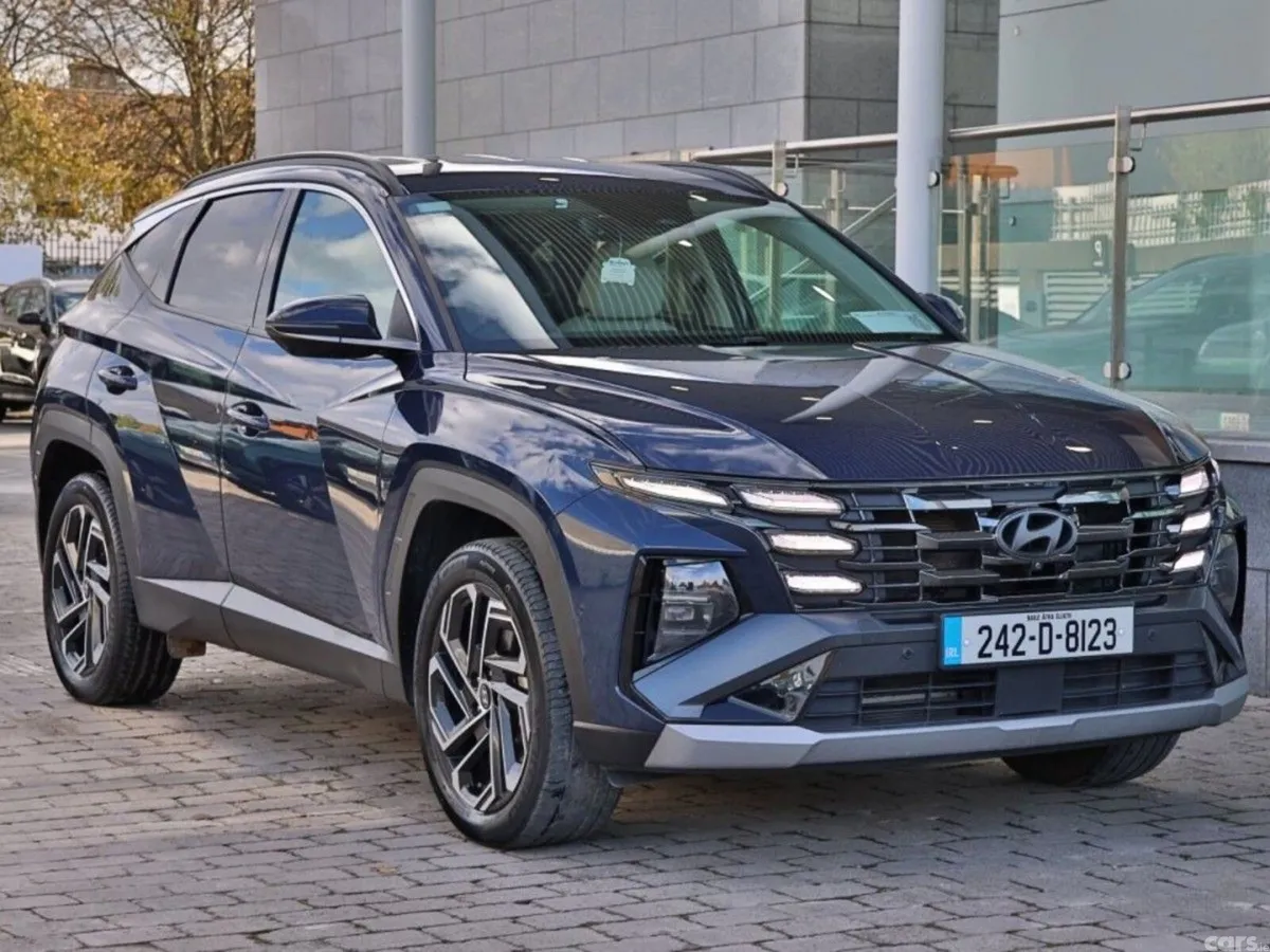 Hyundai Tucson SUV, Petrol Hybrid, 2024, Blue