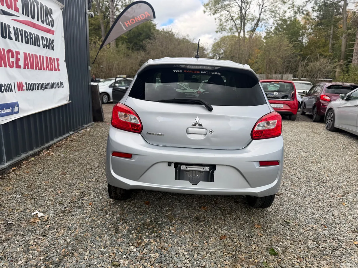 Mitsubishi Mirage Hatchback, Petrol, 2017, Silver