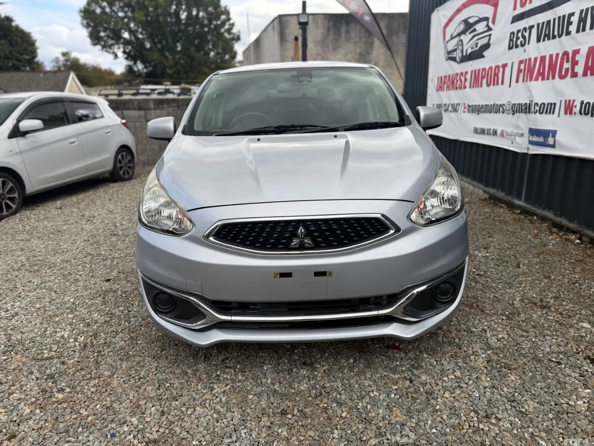 Mitsubishi Mirage Hatchback, Petrol, 2017, Silver