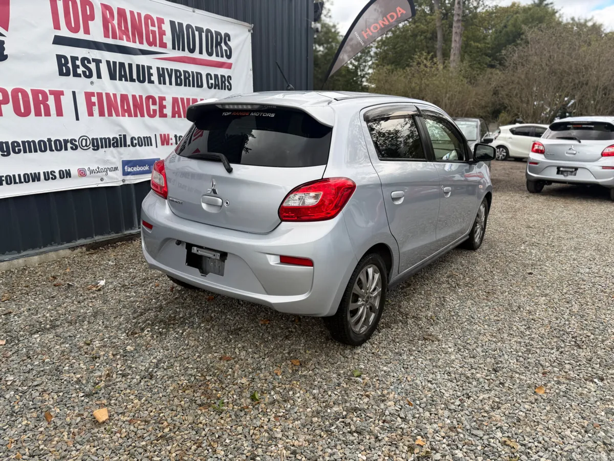 Mitsubishi Mirage Hatchback, Petrol, 2017, Silver