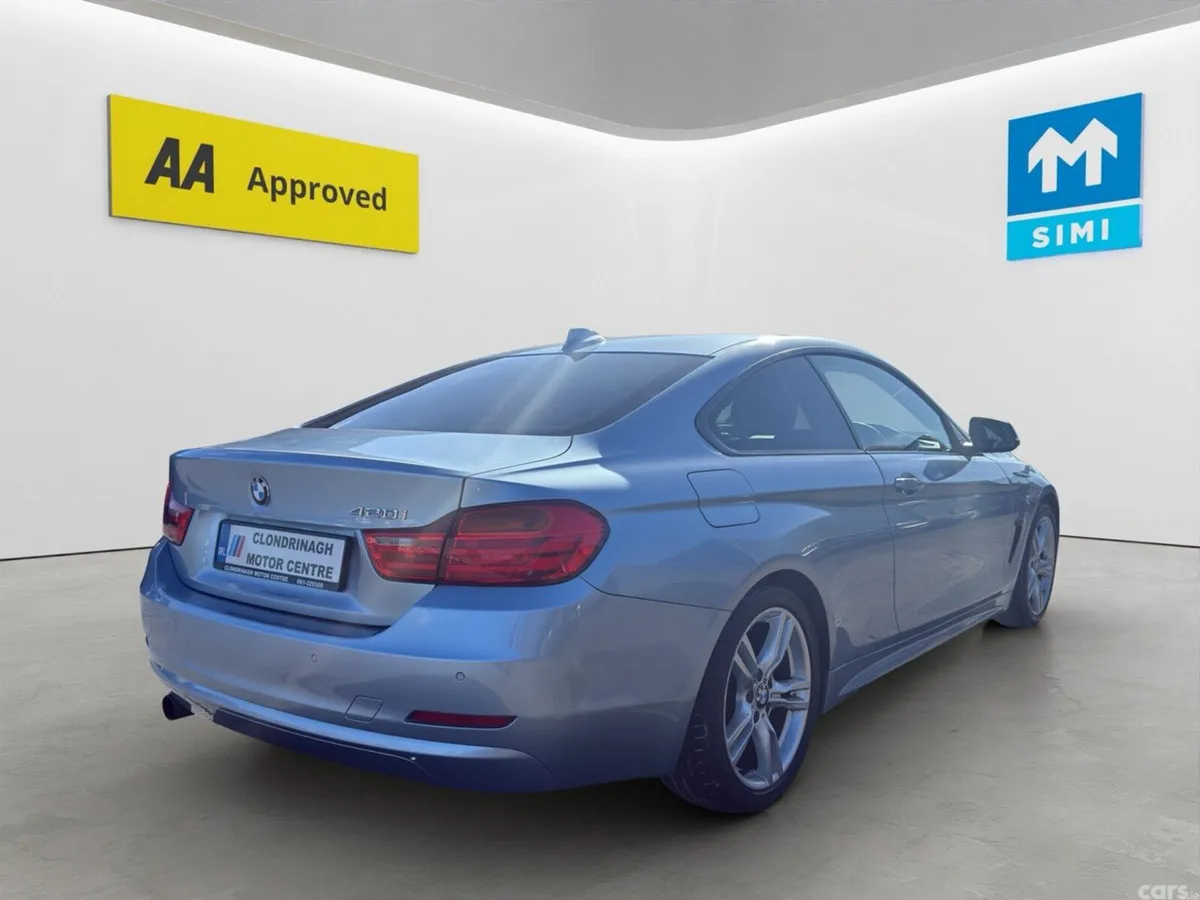 BMW 4-Series Coupe, Petrol, 2015, Blue