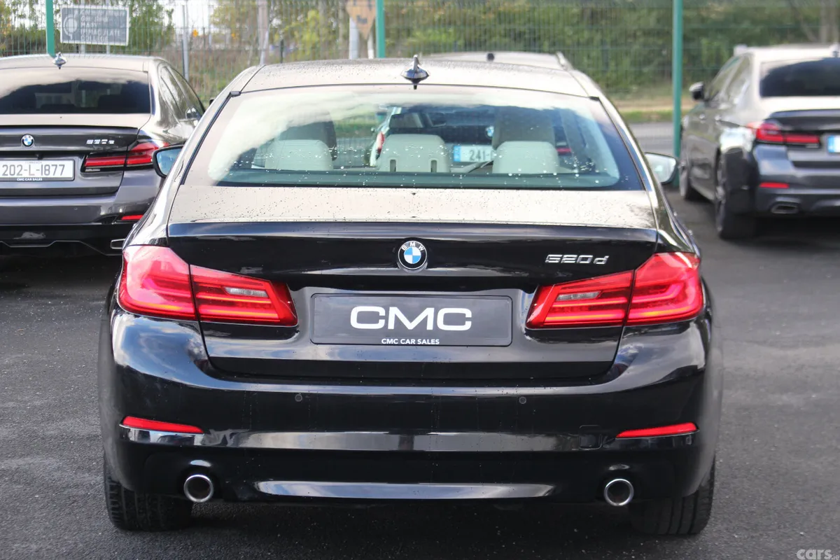 BMW 5-Series Saloon, Diesel, 2018, Black