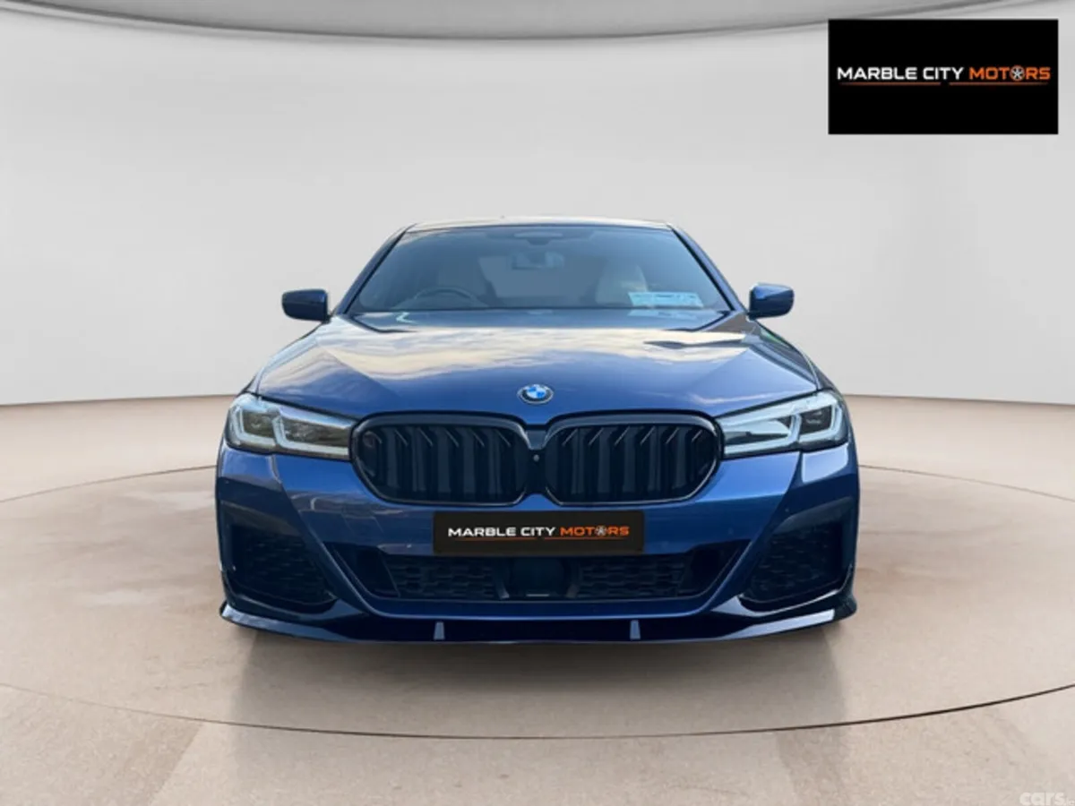 BMW 5-Series Saloon, Petrol Plug-in Hybrid, 2020, Blue
