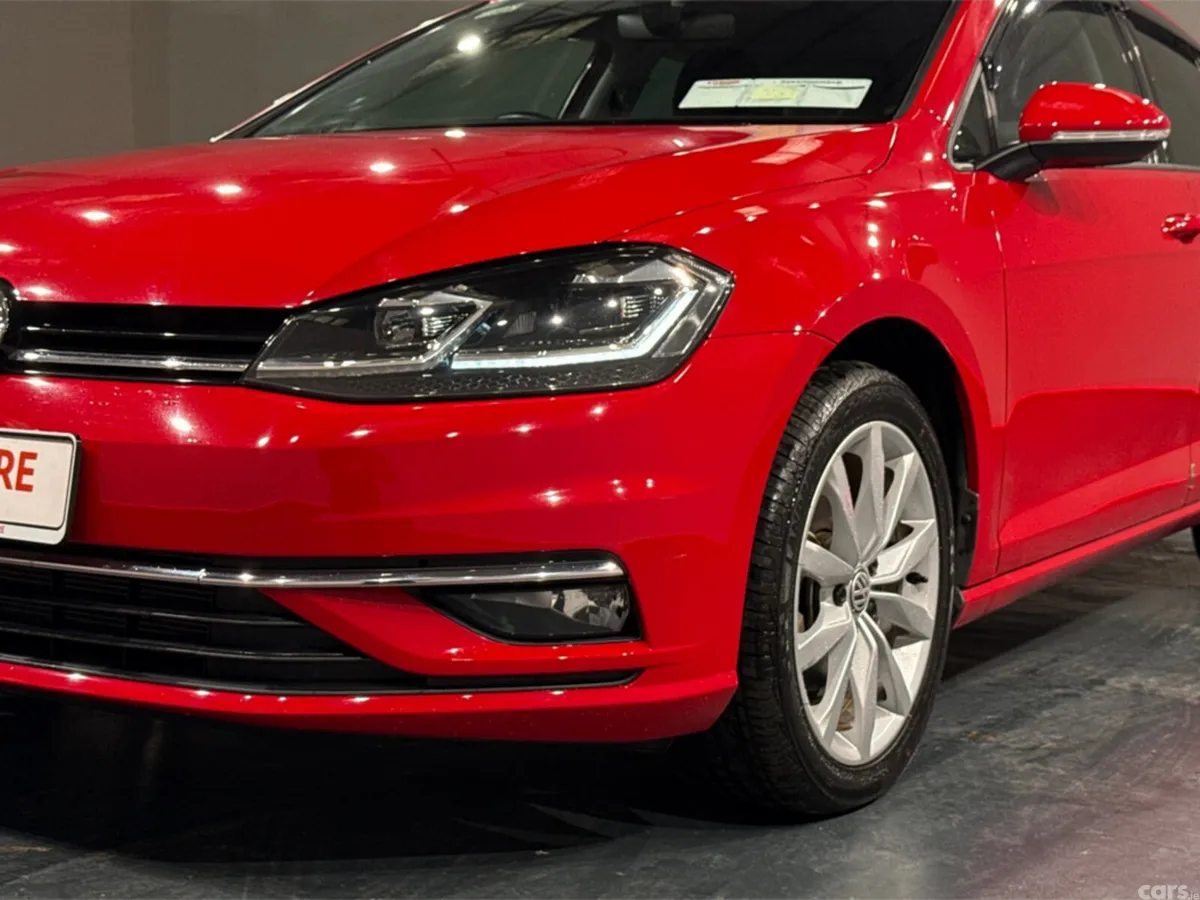 Volkswagen Golf Hatchback, Petrol, 2019, Red