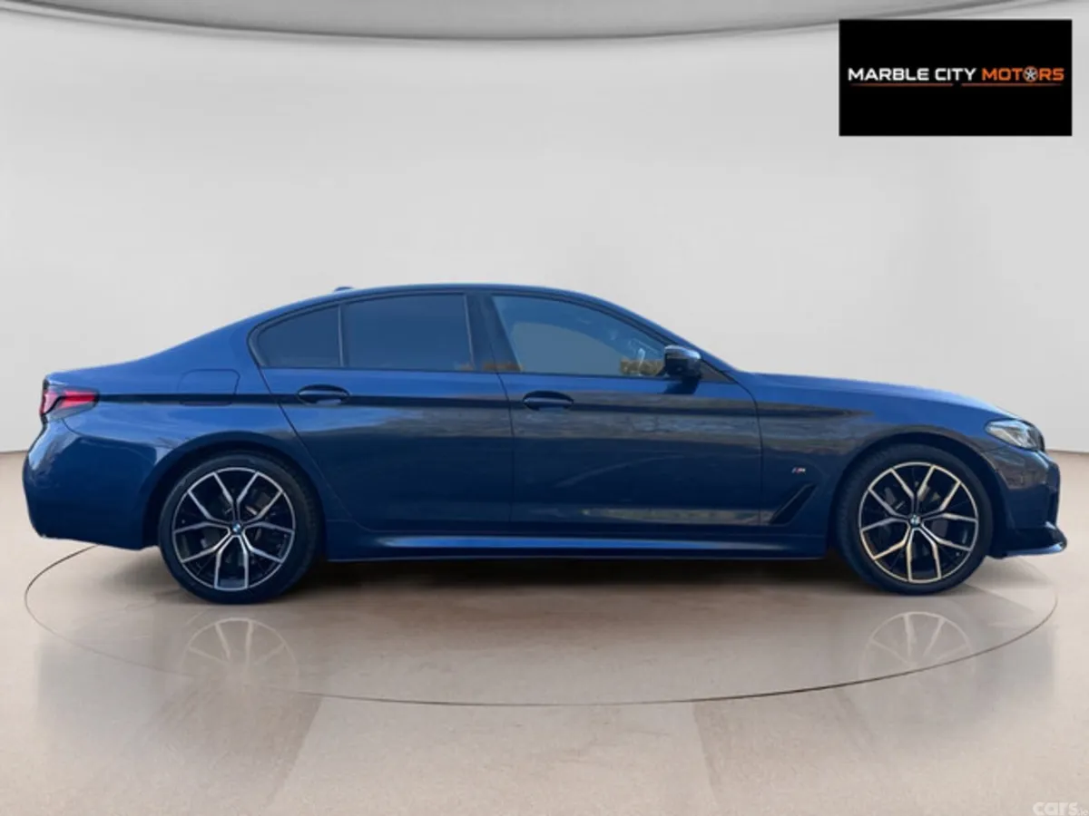 BMW 5-Series Saloon, Petrol Plug-in Hybrid, 2020, Blue