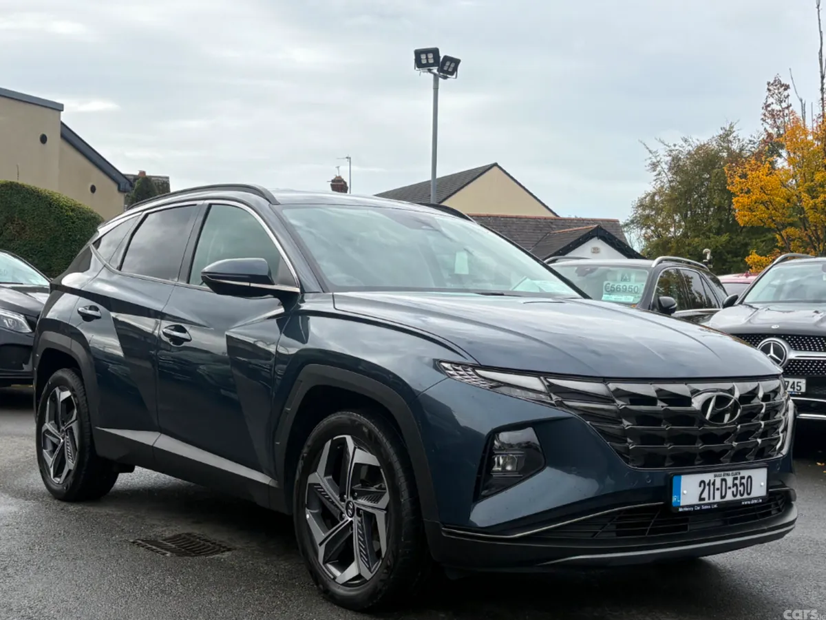Hyundai Tucson SUV, Petrol Hybrid, 2021, Blue