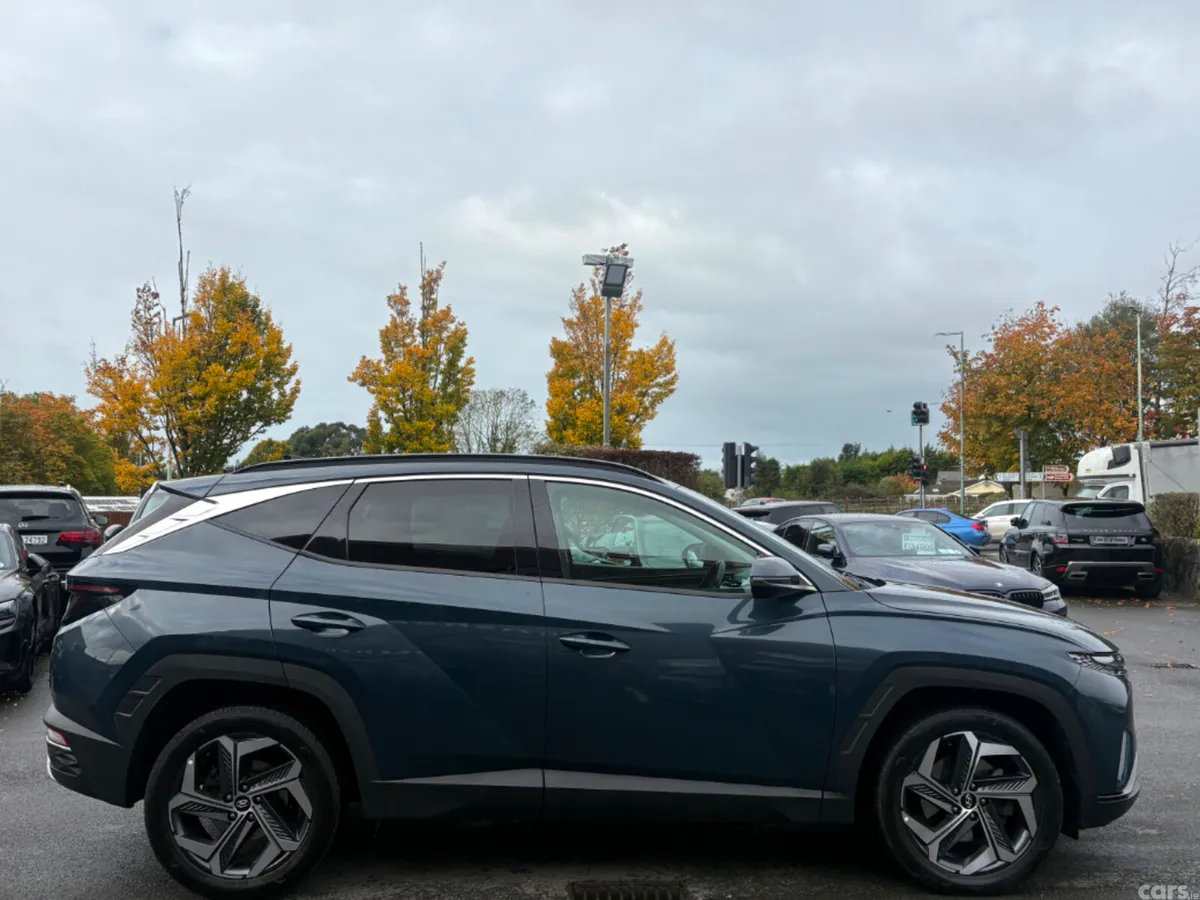 Hyundai Tucson SUV, Petrol Hybrid, 2021, Blue
