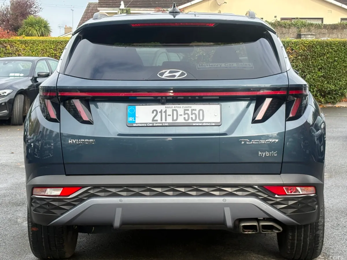 Hyundai Tucson SUV, Petrol Hybrid, 2021, Blue