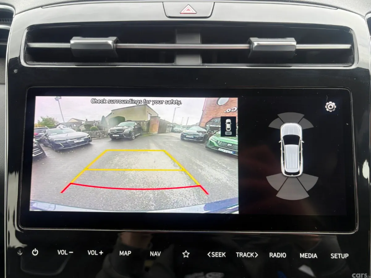 Hyundai Tucson SUV, Petrol Hybrid, 2021, Blue