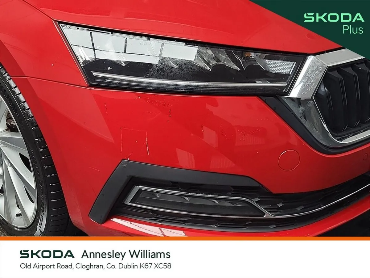 Skoda Octavia Saloon, Petrol Hybrid, 2024, Red