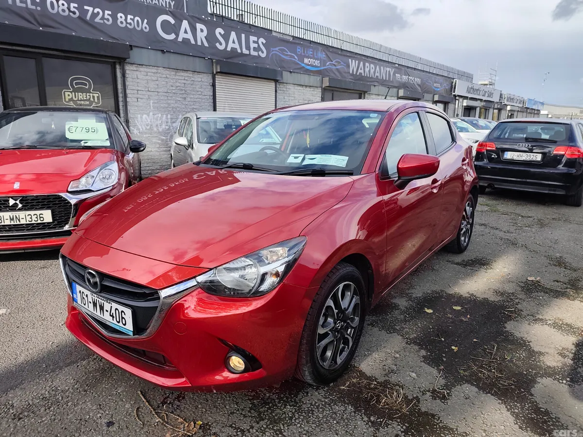 Mazda Mazda2 Hatchback, Petrol, 2016, Red