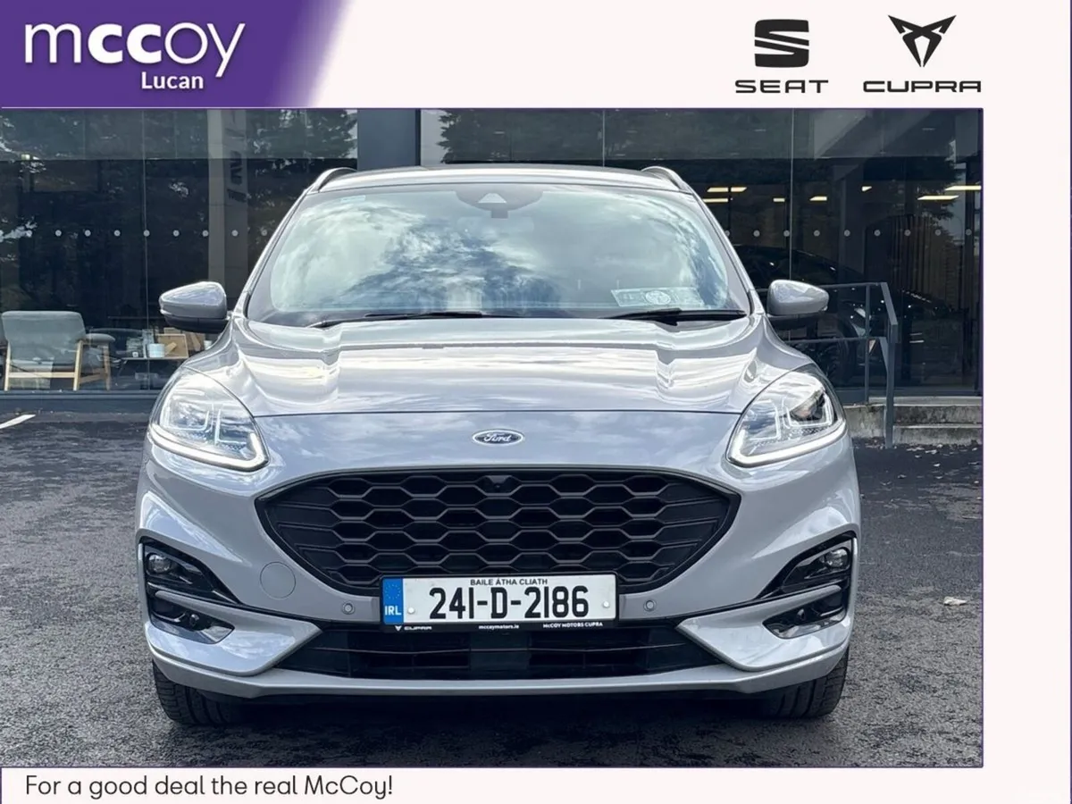Ford Kuga SUV, Petrol Plug-in Hybrid, 2024, Grey
