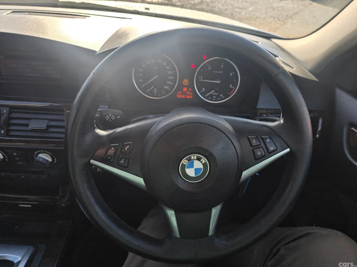 BMW 5-Series Saloon, Diesel, 2008, Silver