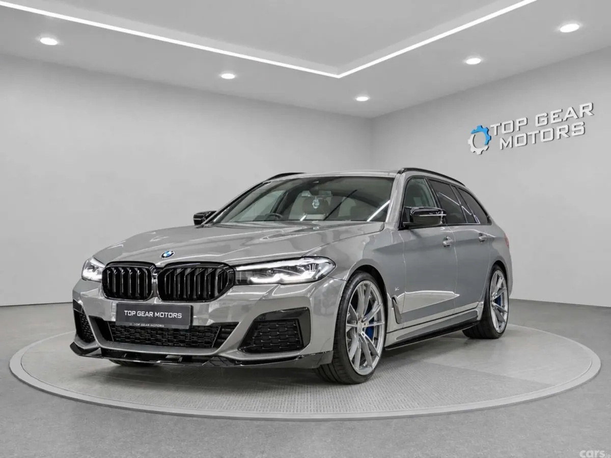 BMW 5-Series Estate, Diesel Hybrid, 2022, Grey