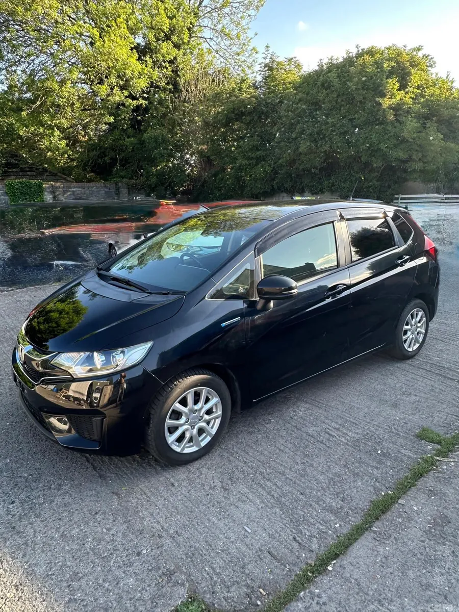 Honda Fit Hatchback, Petrol Hybrid, 2016, Black