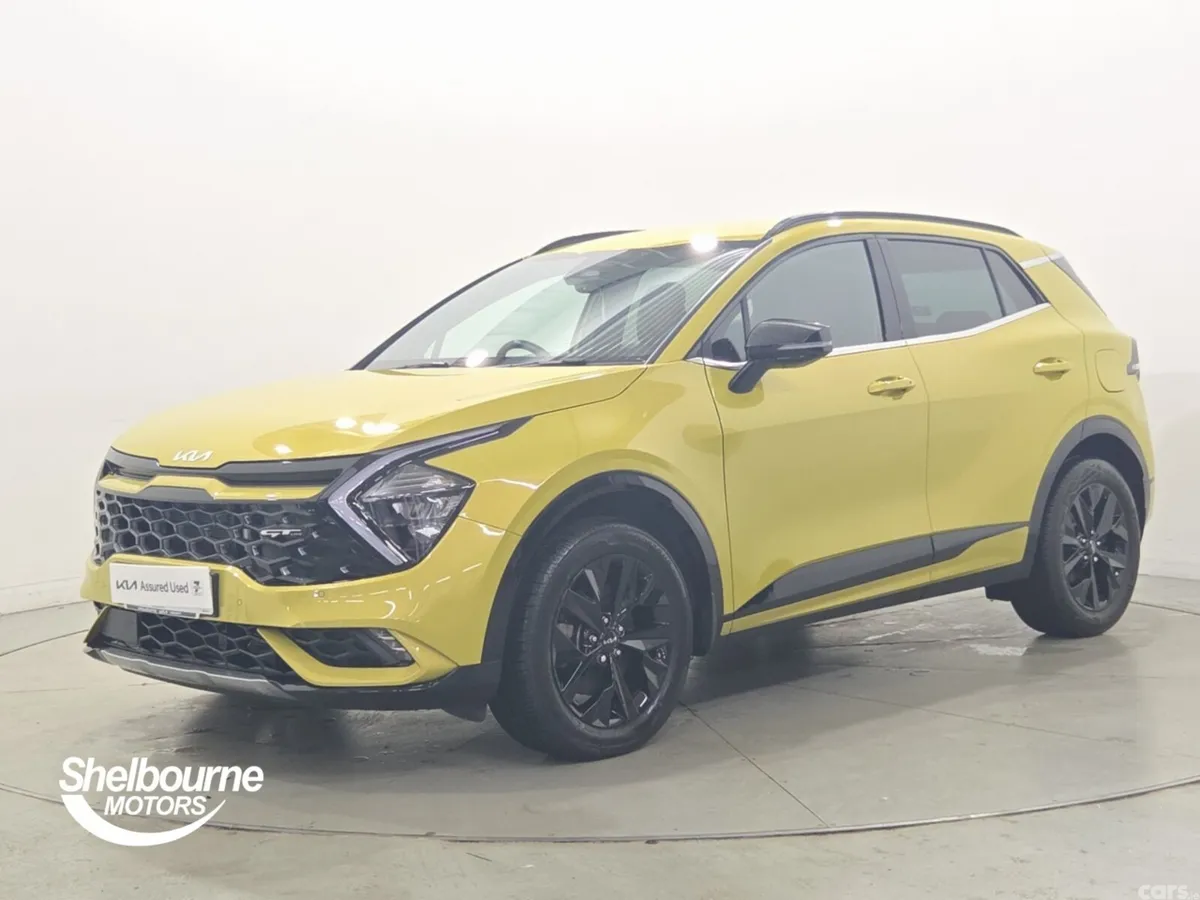 Kia Sportage Estate, Petrol Hybrid, 2023, Yellow
